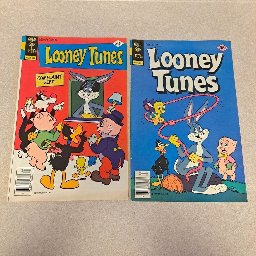 Looney Tunes Gold Key Vintage Gold Key Comics Lot of 2